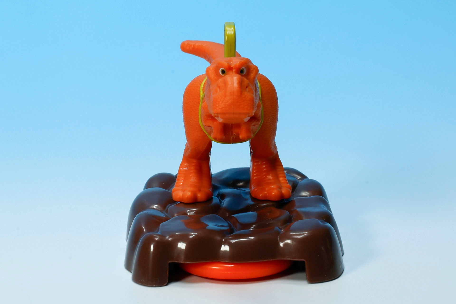 恐竜の顔は、ちょっと愛らしく見える