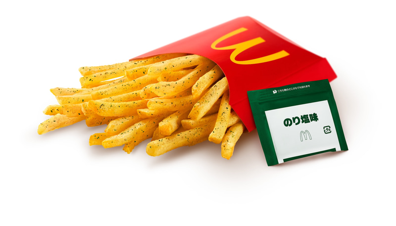 シャカシャカポテトのり塩味 ポテト単品価格+50円 / バリューセット価格+50円