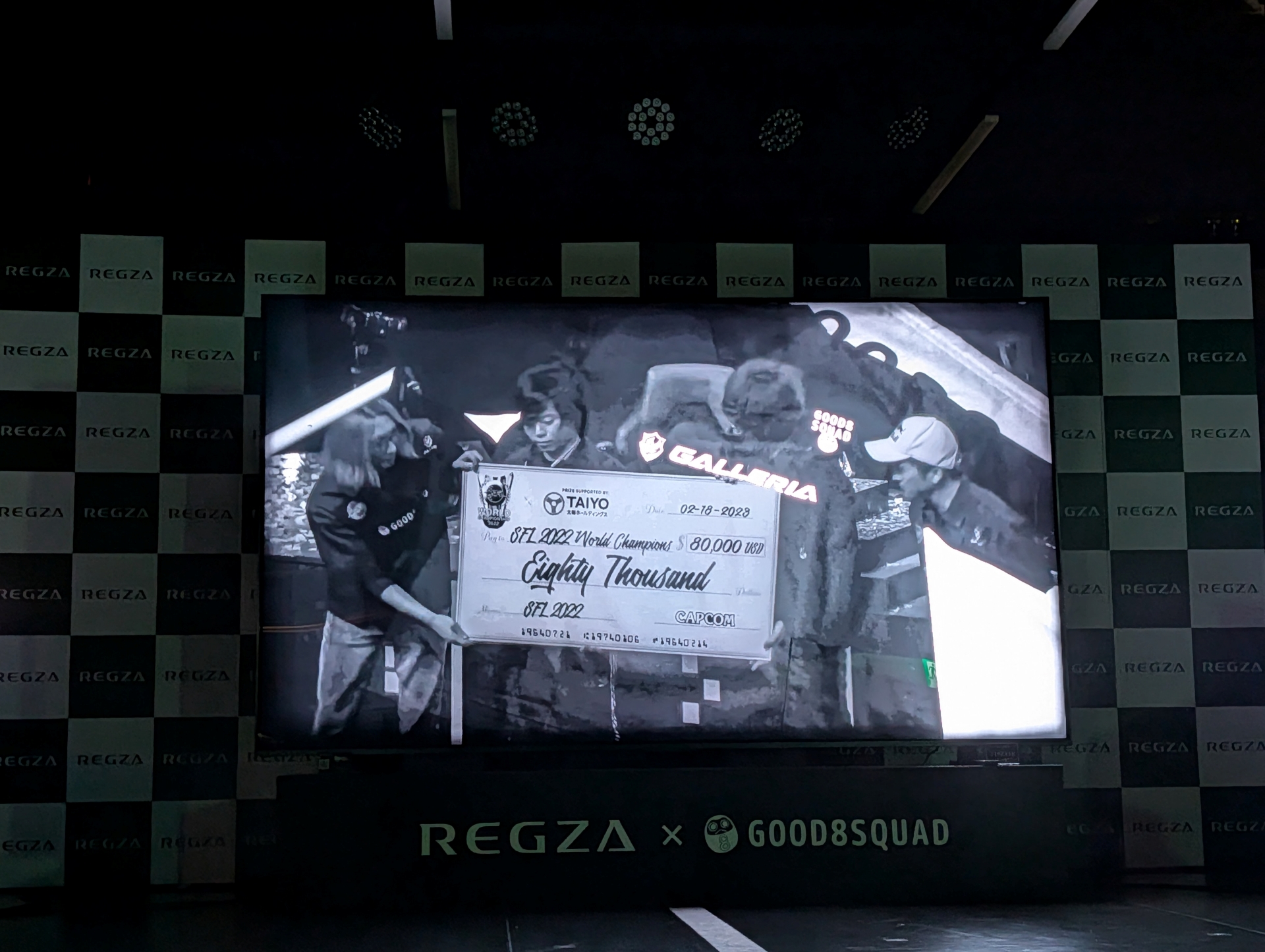 オープニングでは、これまでのGood 8 Squadの活躍をダイジェストで紹介
