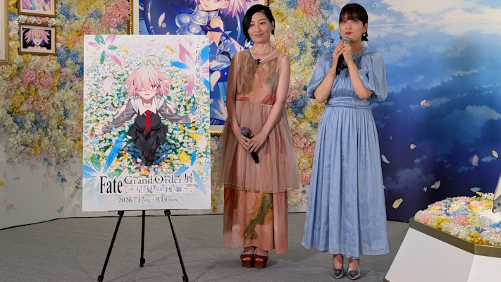 オープニングセレモニーでは、ゲストとして、声優の坂本真綾さんと川澄綾子さんが登壇