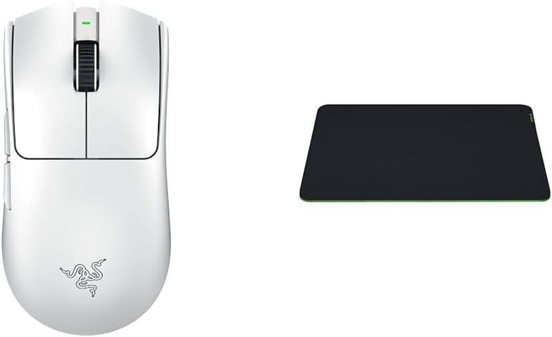 【セット買い】Razer Viper V3 Pro White Edition ゲーミングマウス&Gigantus V2 ゲーミングマウスパッド（Mサイズ 36×27.5cm）