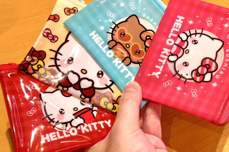 持ち運びやすいサイズ感で小物入れにぴったり。全種集めたくなるポップでかわいいデザイン