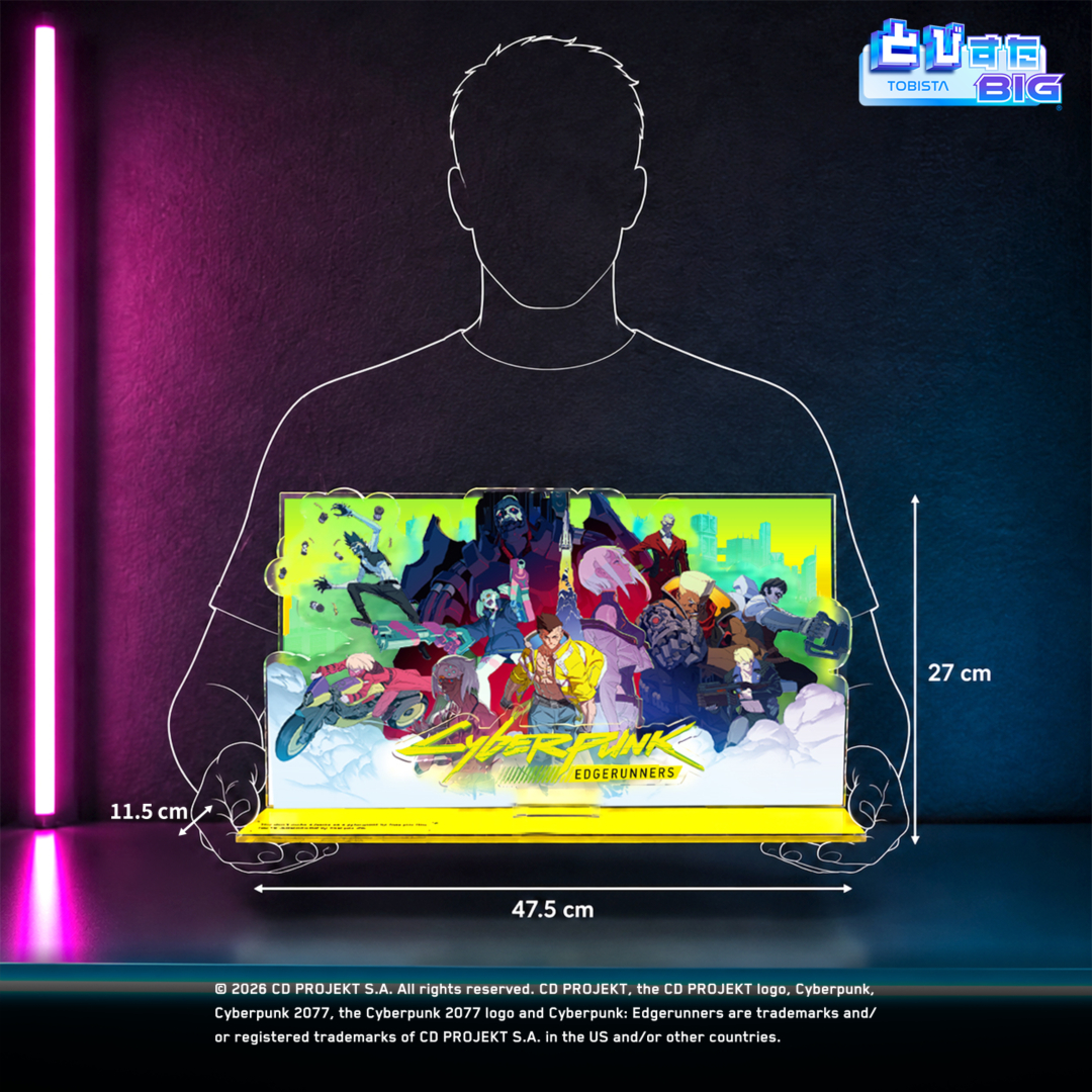 「とびすたBIG Cyberpunk: Edgerunners (2周年記念アートワーク)」価格：27,500円
