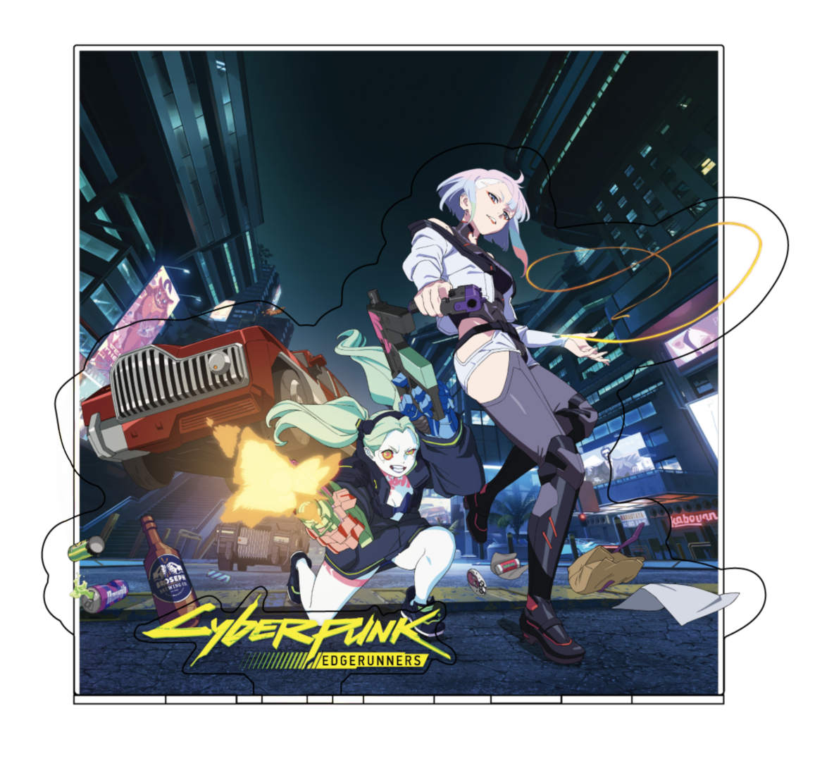 【再生産】「とびすた Cyberpunk: Edgerunners (LUCY & REBECCA)」価格：7,700円