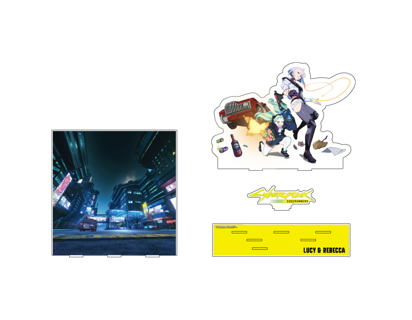 【再生産】「とびすた Cyberpunk: Edgerunners (LUCY & REBECCA)」価格：7,700円