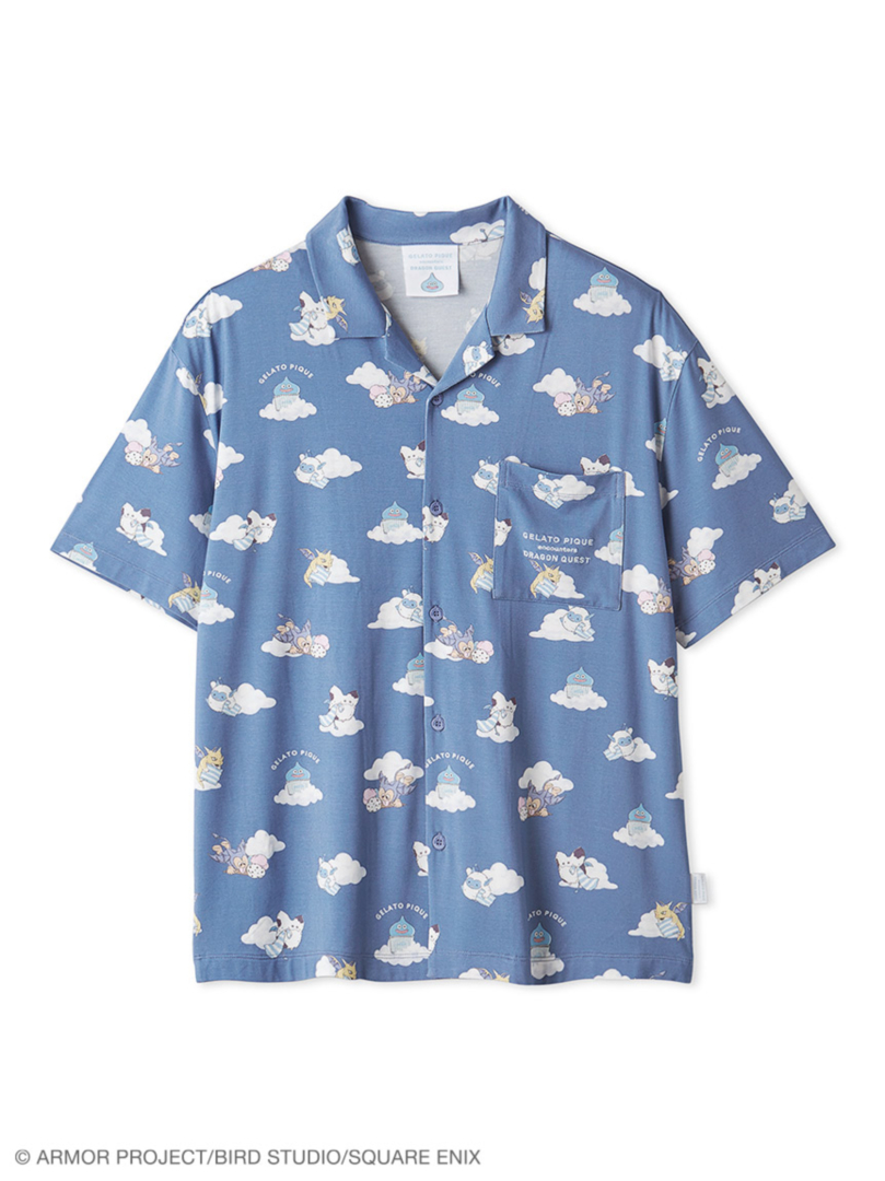 【ドラゴンクエスト】【メンズ】総柄半袖シャツ 9,460円