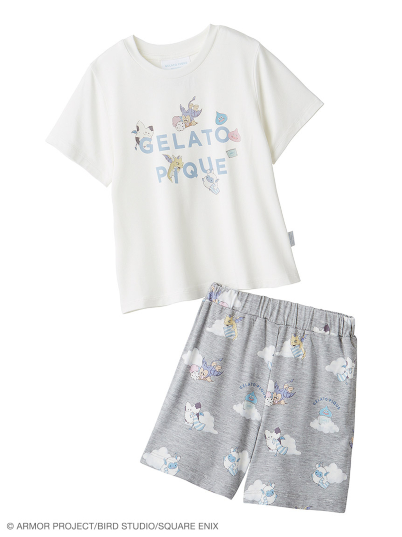 【ドラゴンクエスト】【キッズ】ワンポイントTシャツ&総柄ショートパンツセット 9,900円