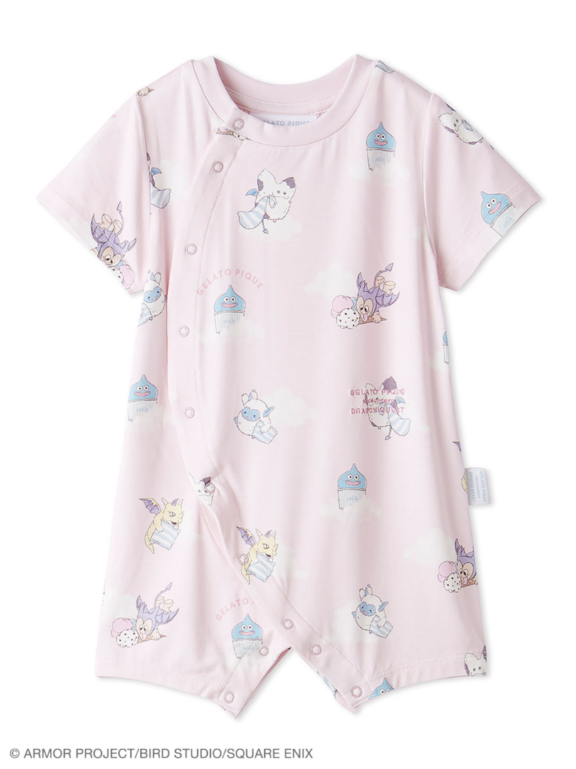 【ドラゴンクエスト】【ベビー】総柄ロンパース 6,490円