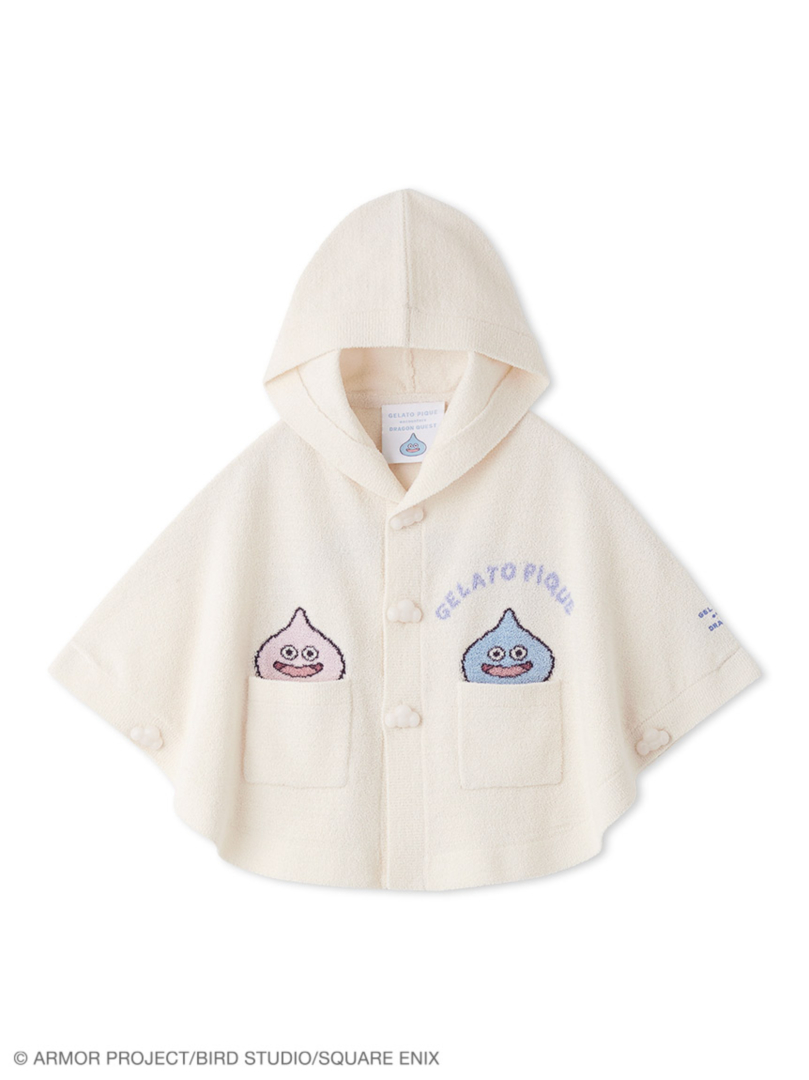 【ドラゴンクエスト】【ベビー】スカラップポンチョ 9,020円