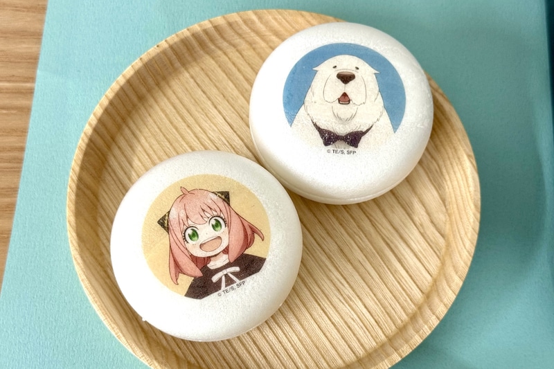 かわいらしいキャラデザインの最中スープが付属