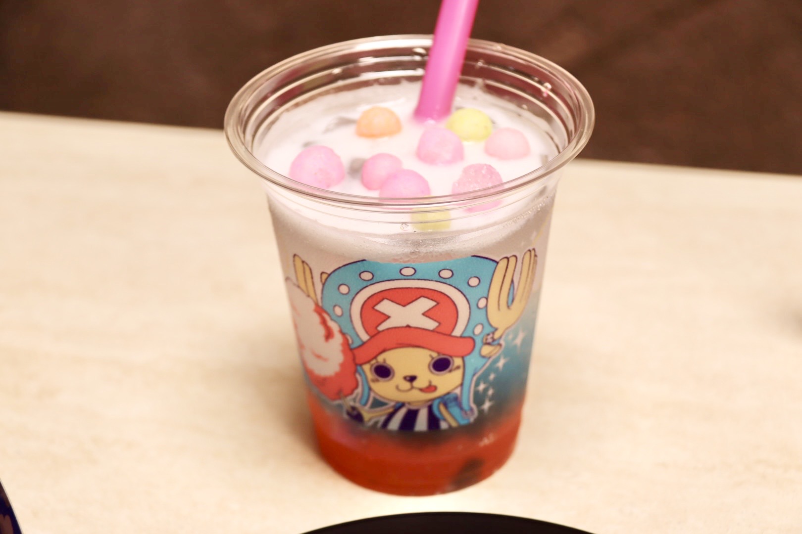 「チョッパーのわたあめ！ ソルティピーチ・ドリンク」 800円