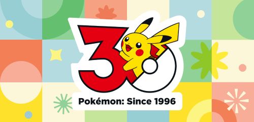 画像は「ポケットモンスター」シリーズの30周年記念ロゴ