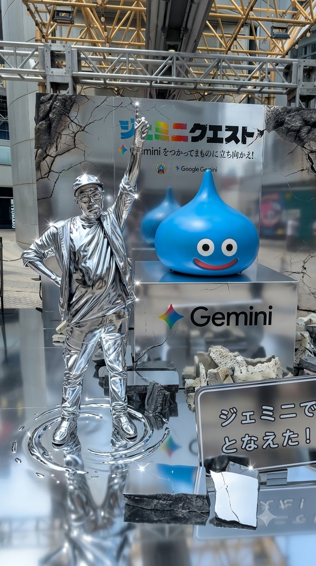 全身がメタル化する「アストロン」でなんか涼しい気分になれた。個人的にはお気に入りの1枚だ