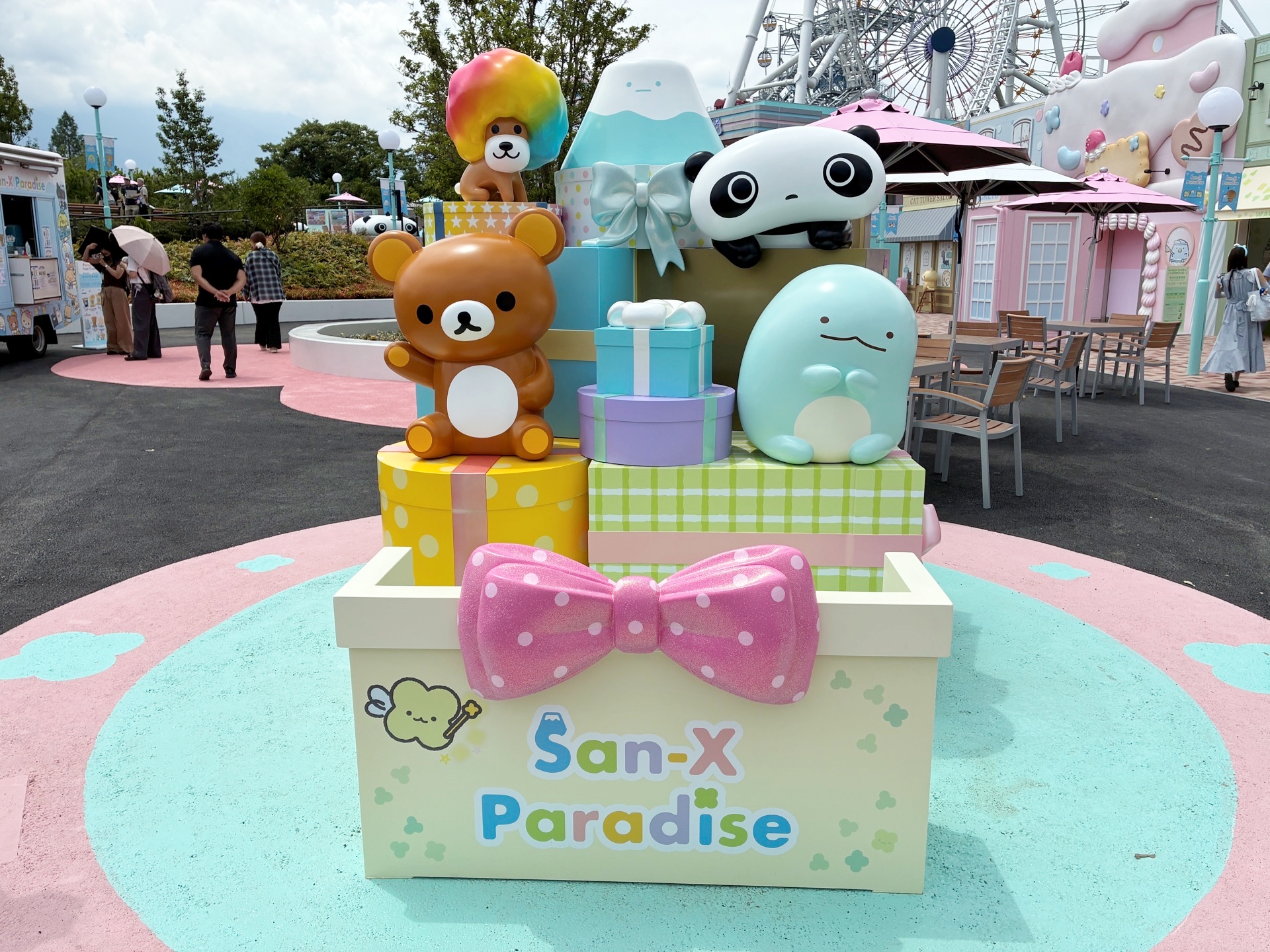 数々のフォトスポットがある