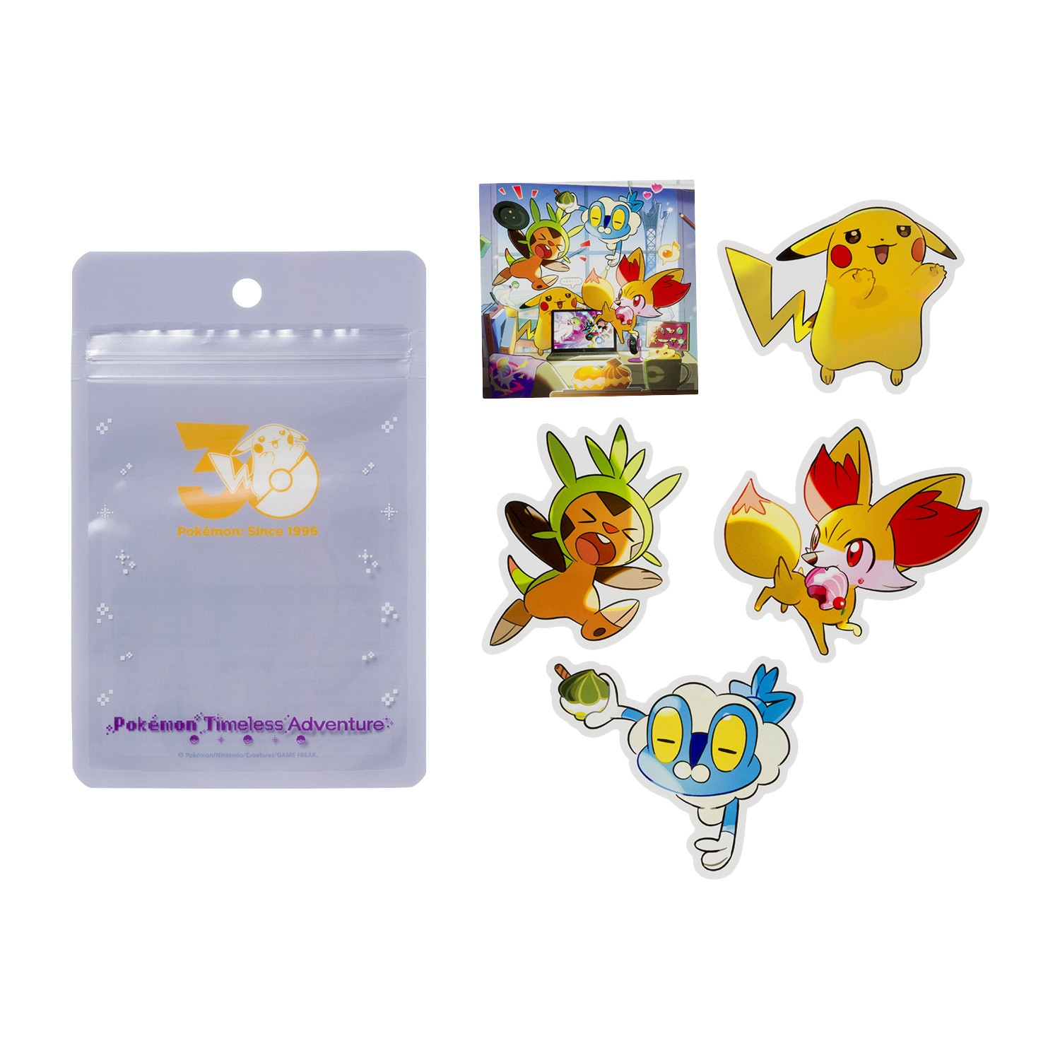 ステッカーセット Pokemon Timeless Adventure カロス 価格：770円