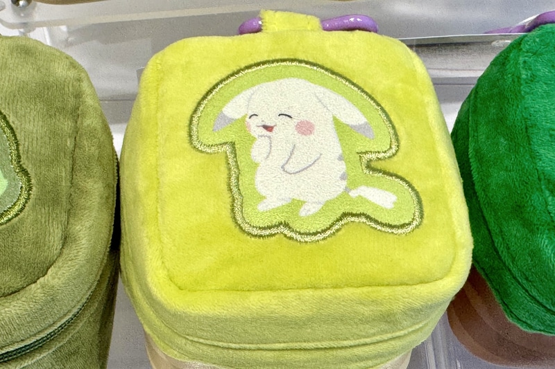 ポケモンたちの刺繍がかわいい