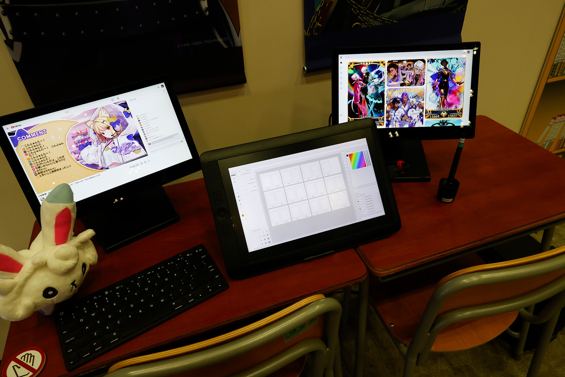 本格的な機材が並んでいた