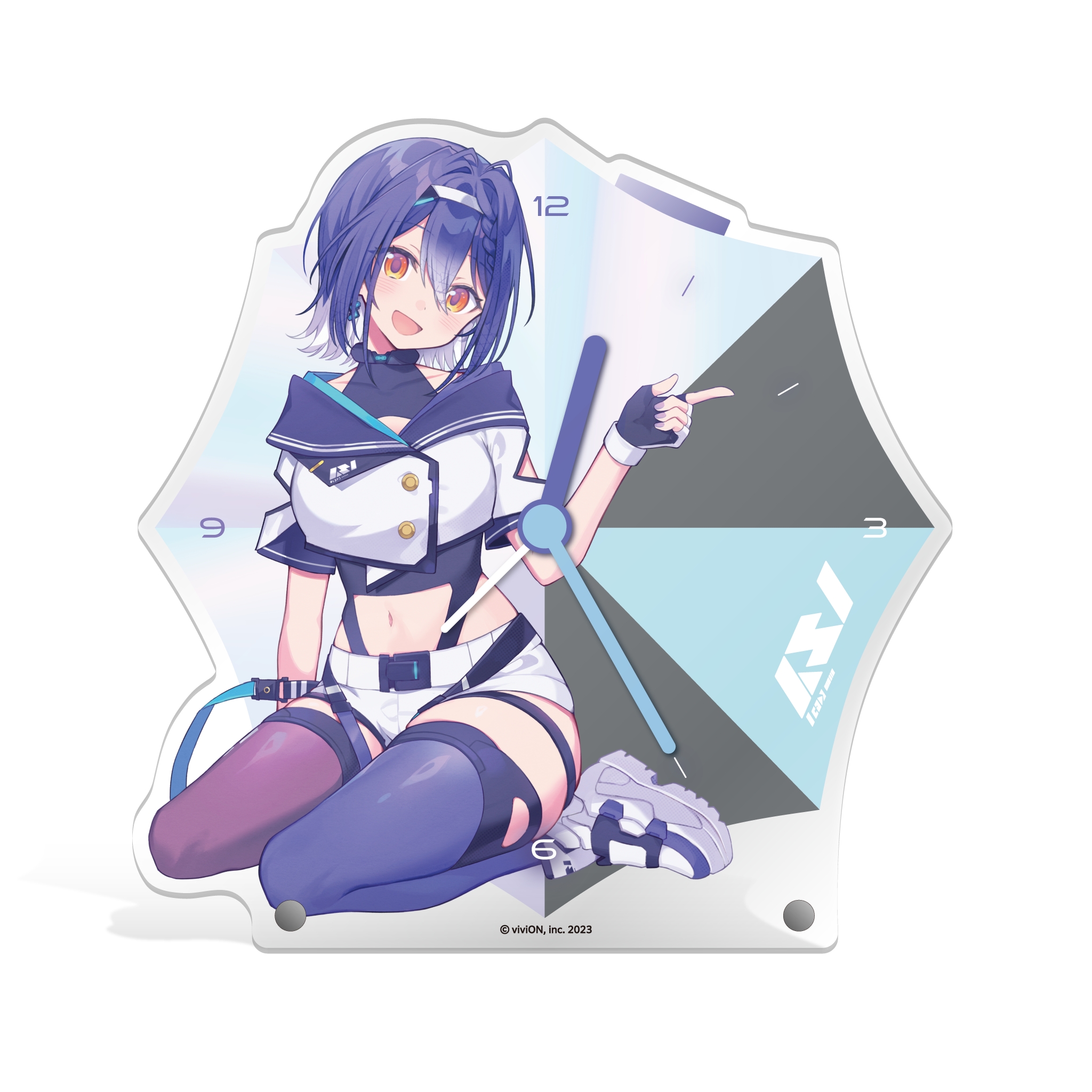 ボイス入りアクリルクロック（7,700円）