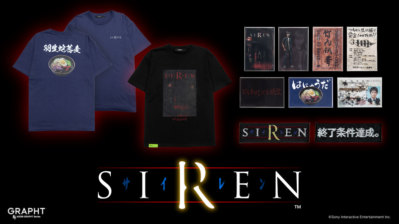 SIREN 新作アイテム by ASOBI GRAPHT