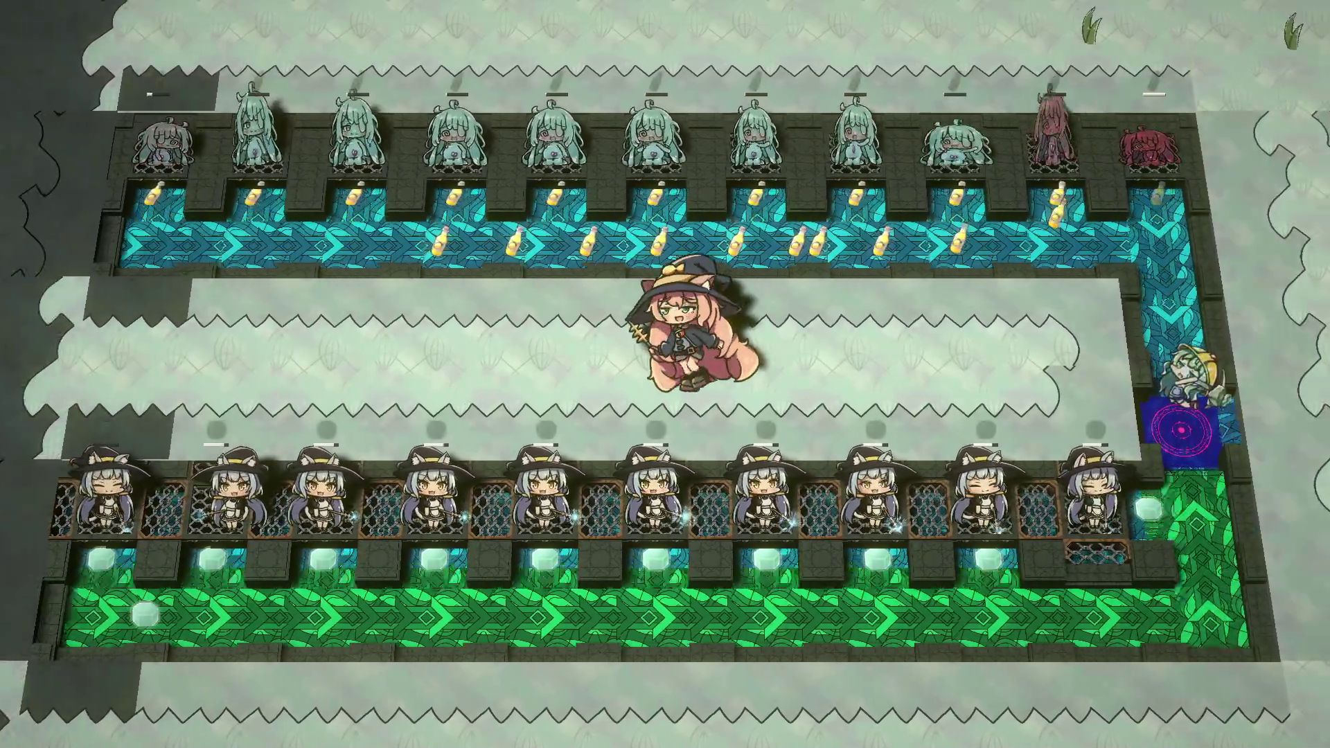 蓄えた資源を直接クラフトする便利な使い魔も
