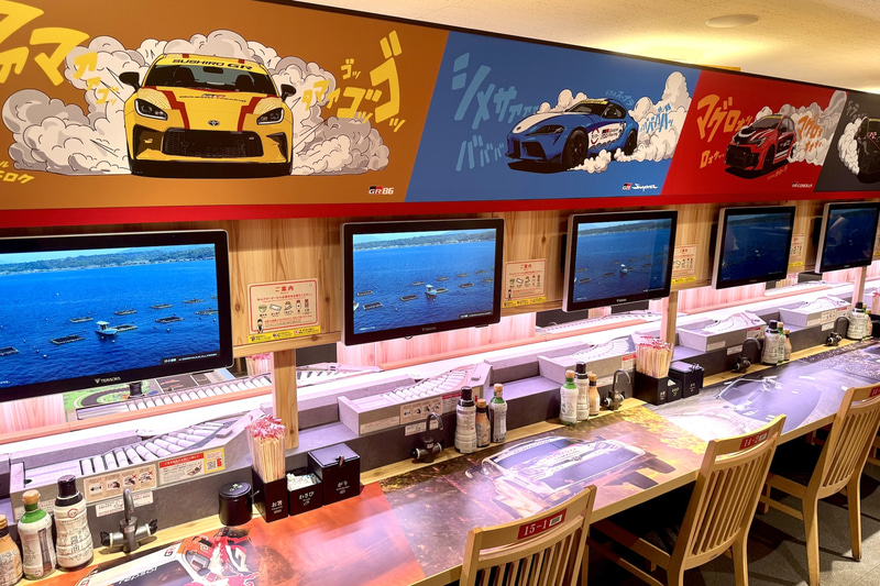 カウンター席