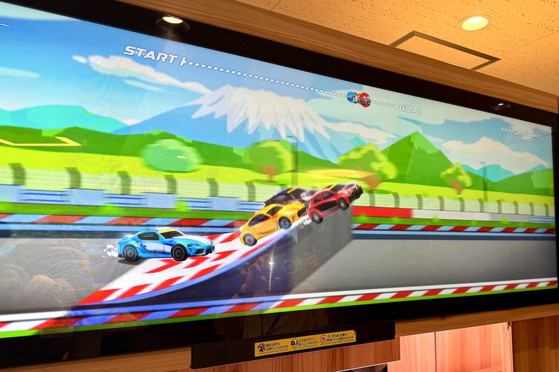 迫力のあるレース展開！