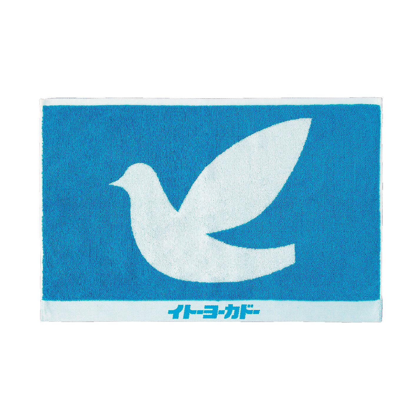 ハト柄バスマット（約 60×40cm） 価格：各770円