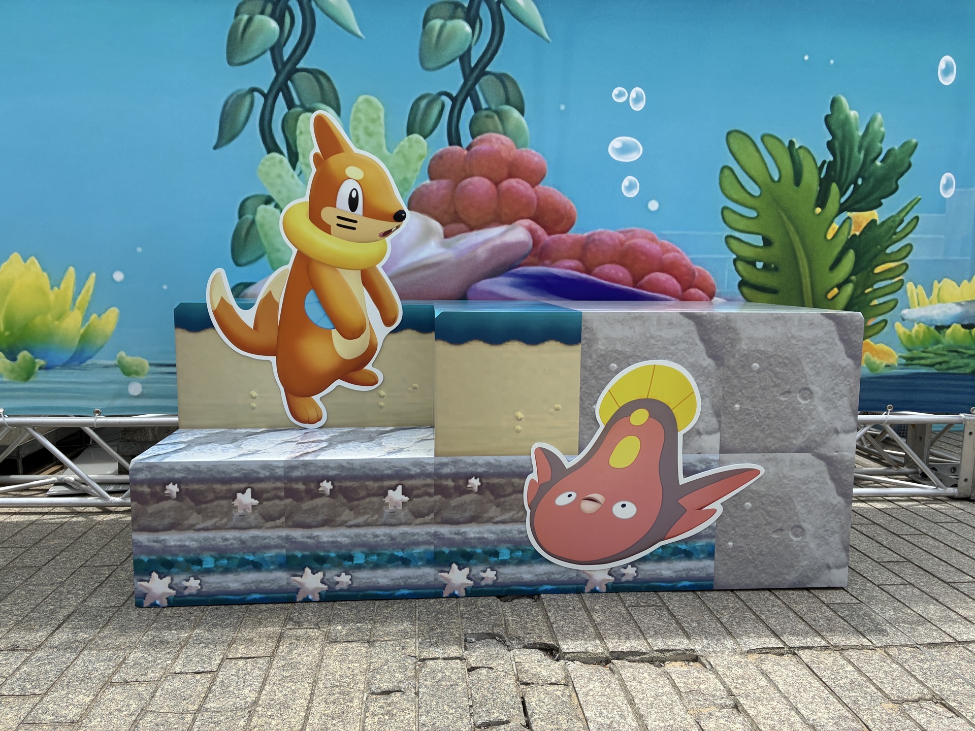 さまざまなポケモンと出会える