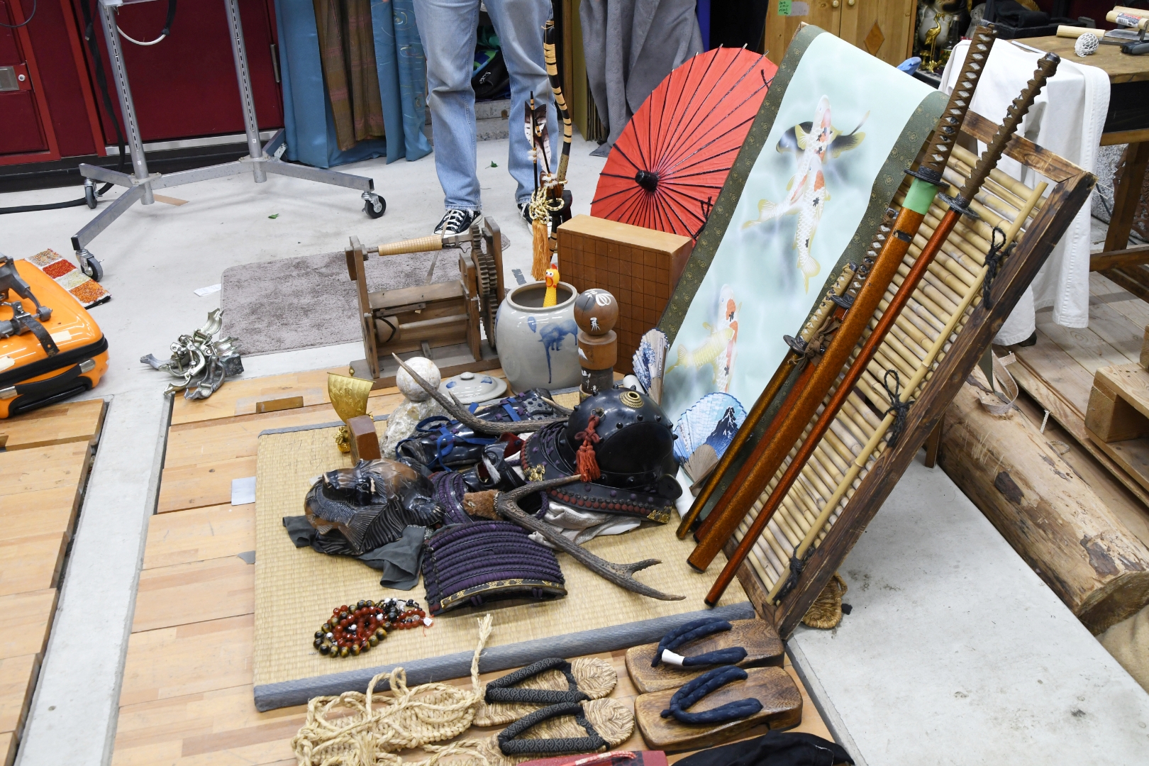 これらが実際に本作の収録に使われた道具