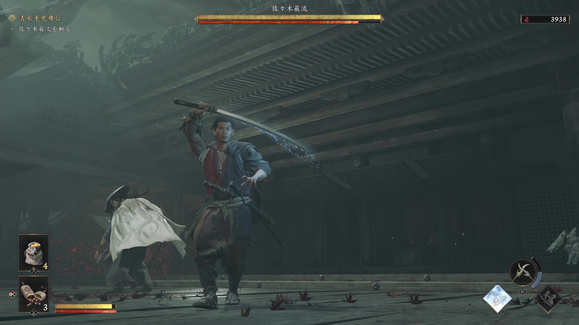 江戸時代と現代の清水の舞台の比較。それほど大きな変化はない