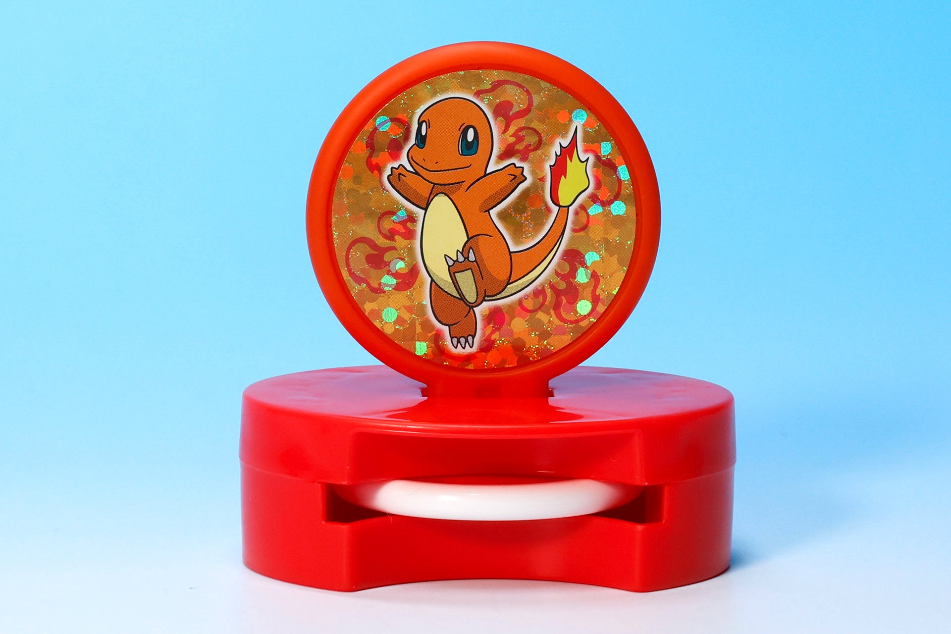 ヒトカゲのポケモンパネルを取り付けたところ