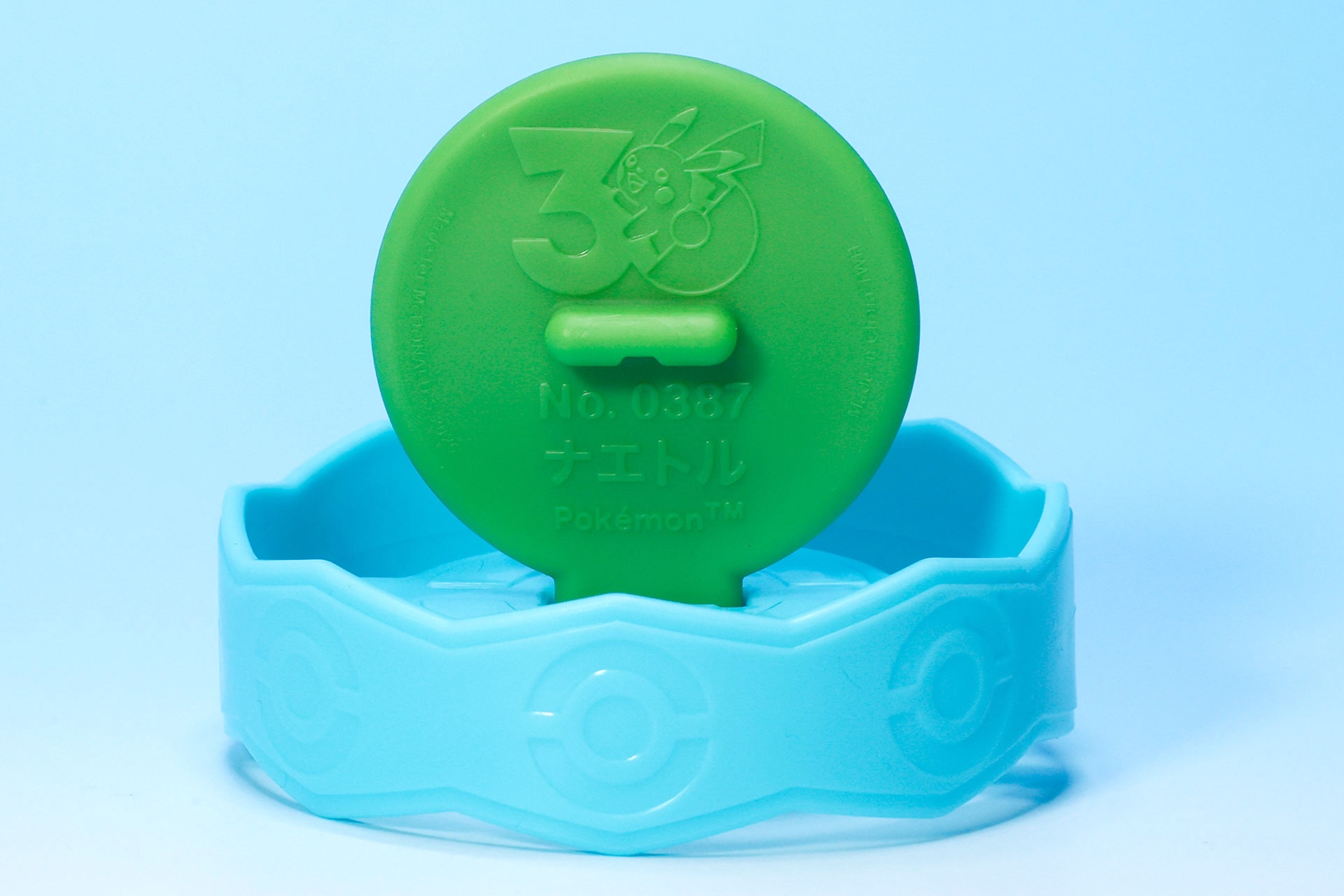 ナエトルのポケモンパネルの裏面