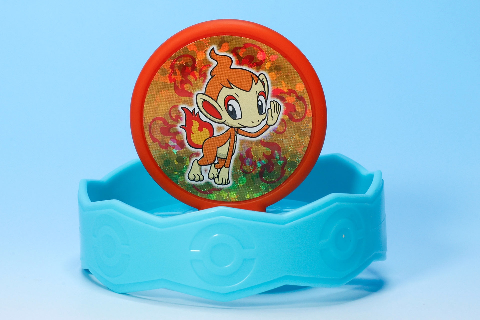ヒコザルのポケモンパネルを付けたところ