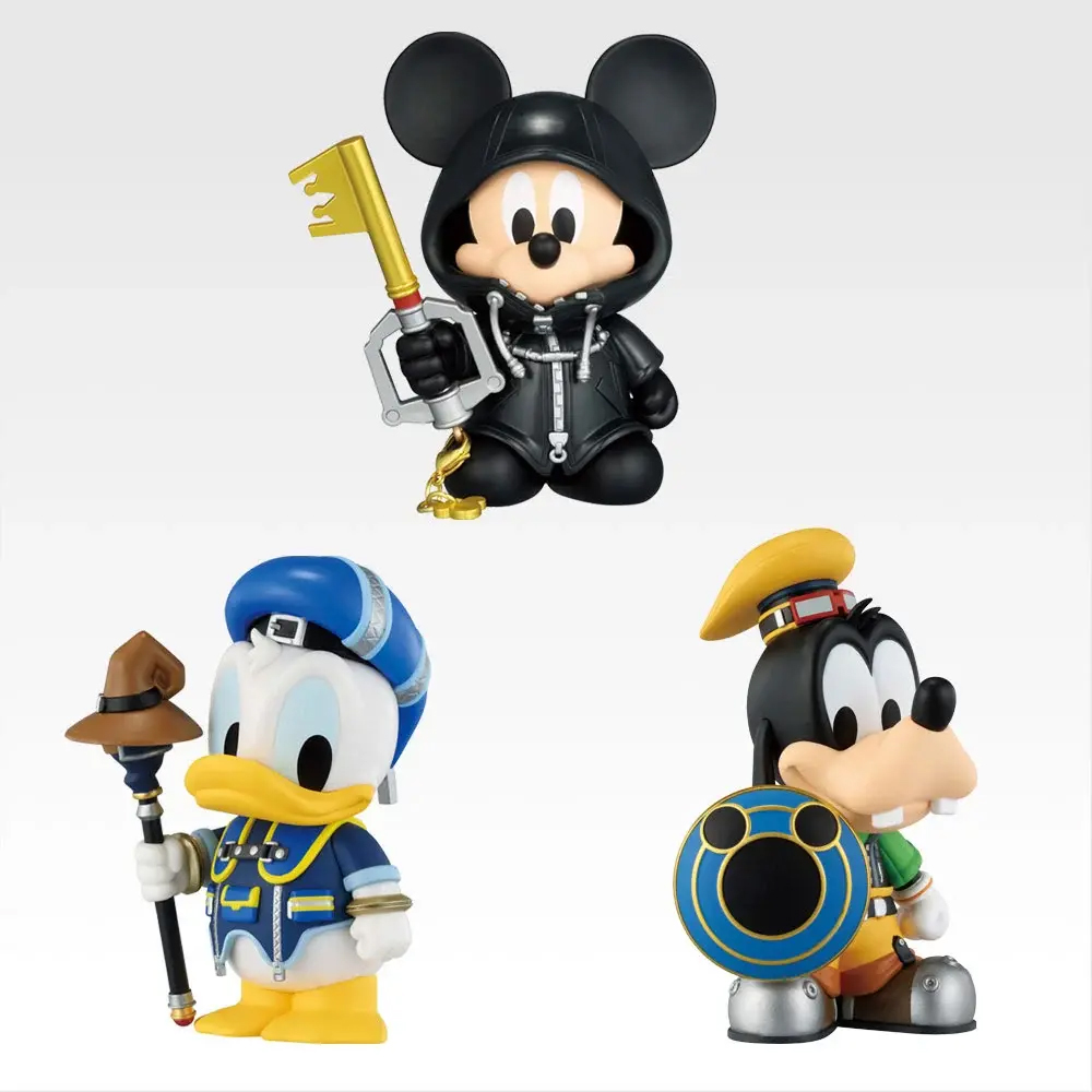 「王様」、「ドナルドダック」、「グーフィー」がデスクトップフィギュアで立体化