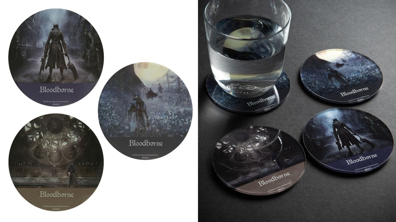 Bloodborne アクリルコースター 全3種（キービジュアル/狩人の夢・花畑/時計塔） 1,100円