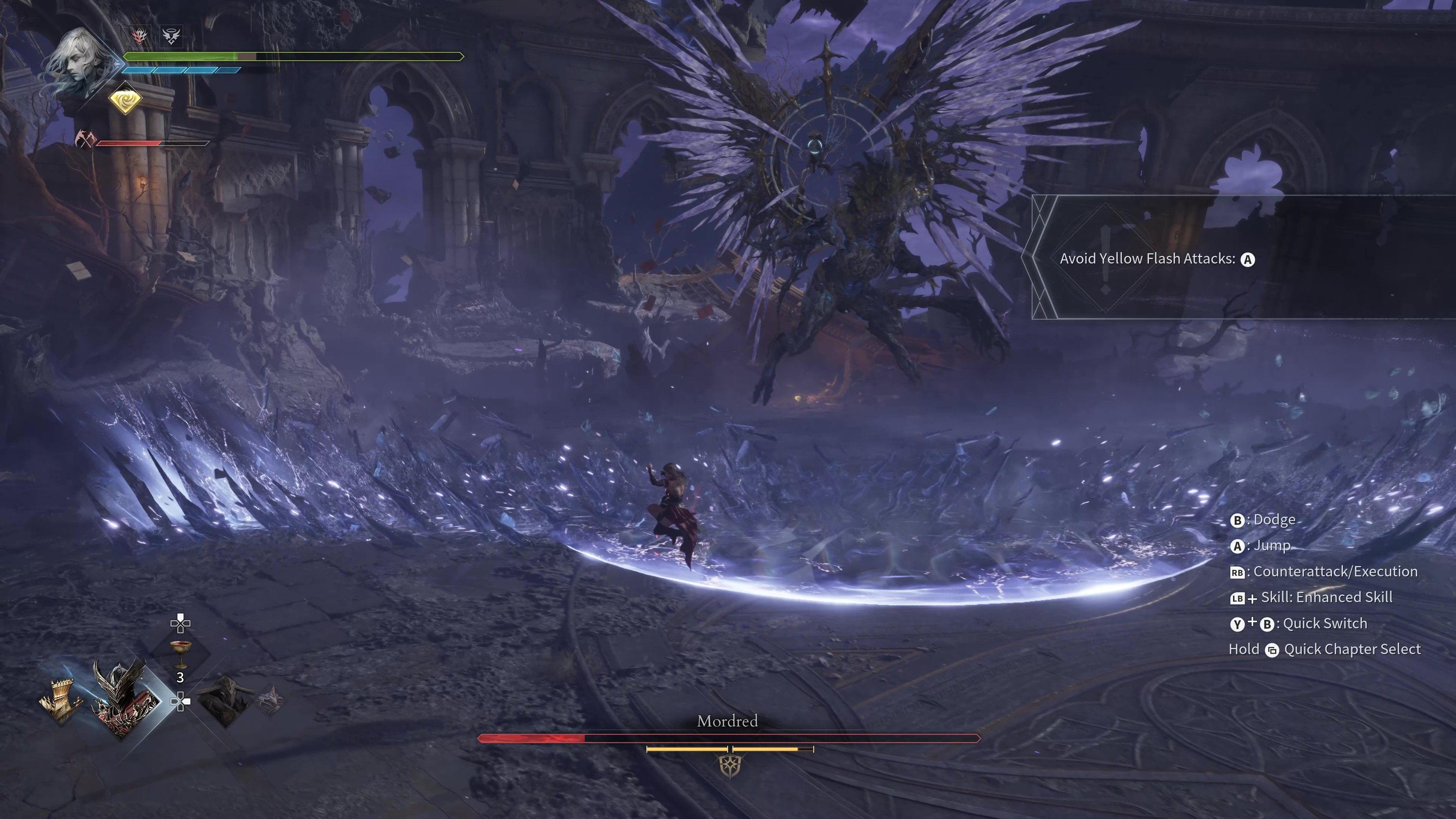 さらなる段階ではペンドラゴンが登場！ 戦場も様変わりしてダイナミックな戦闘へと変化する