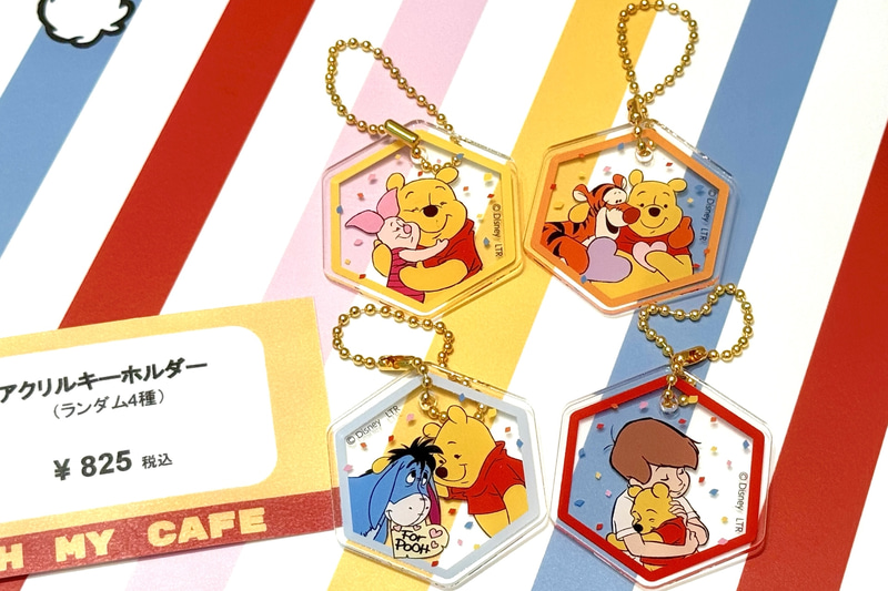 アクリルキーホルダー（ランダム4種） 825円