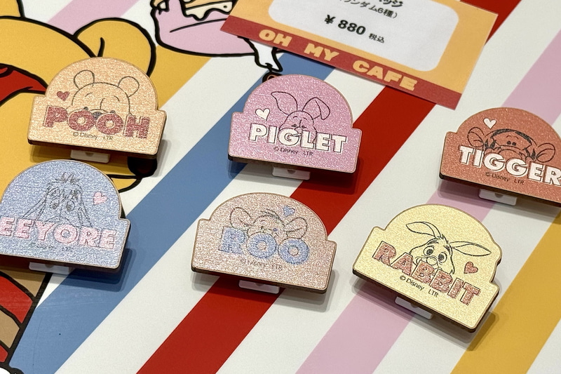 ウッドバッジ（ランダム6種） 880円