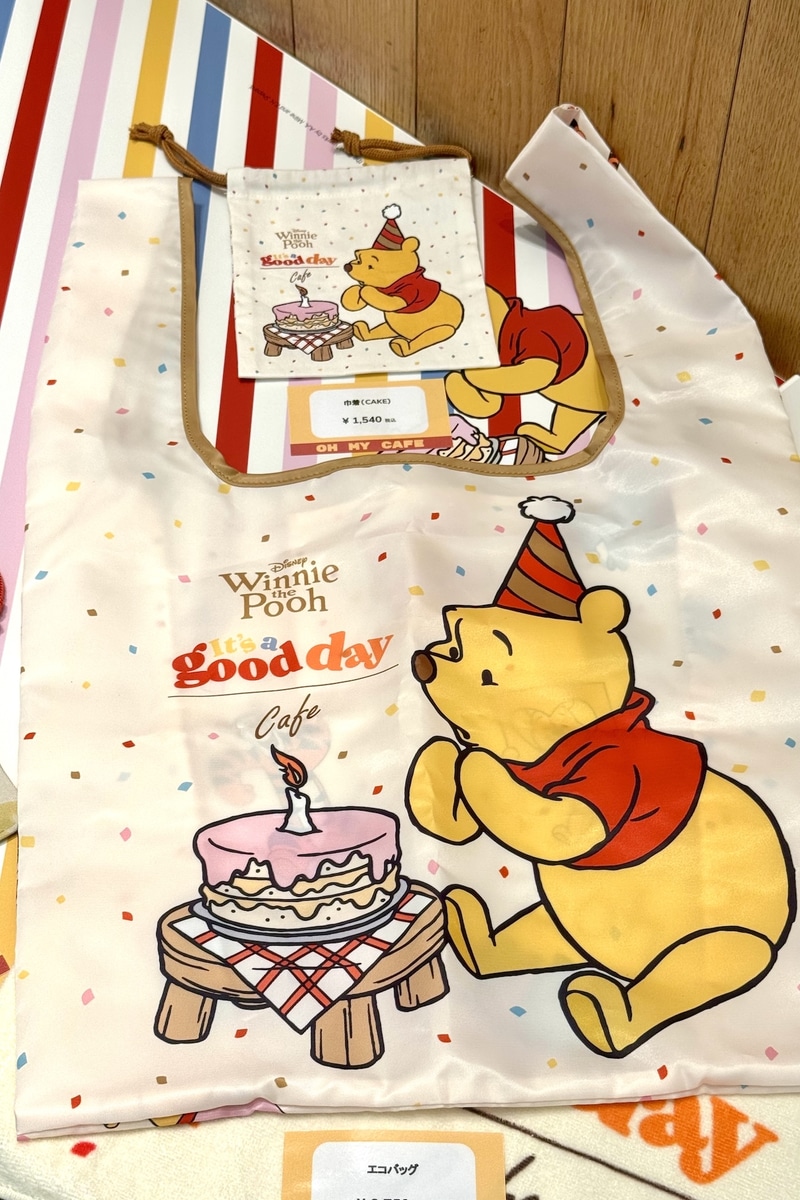 巾着（CAKE） 1,540円 / エコバッグ 2,750円