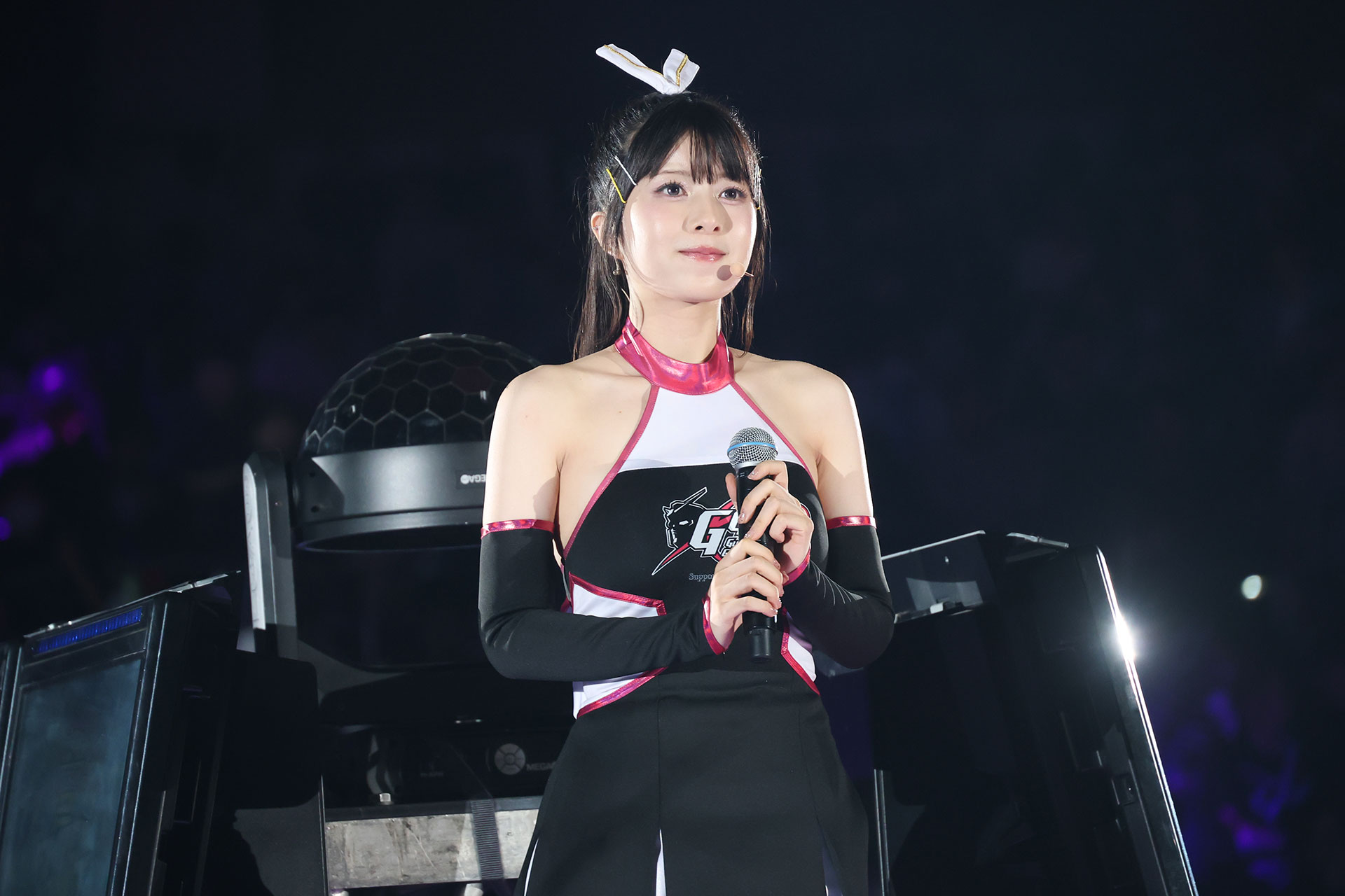 ナビゲーターは月城莉奈さんだ