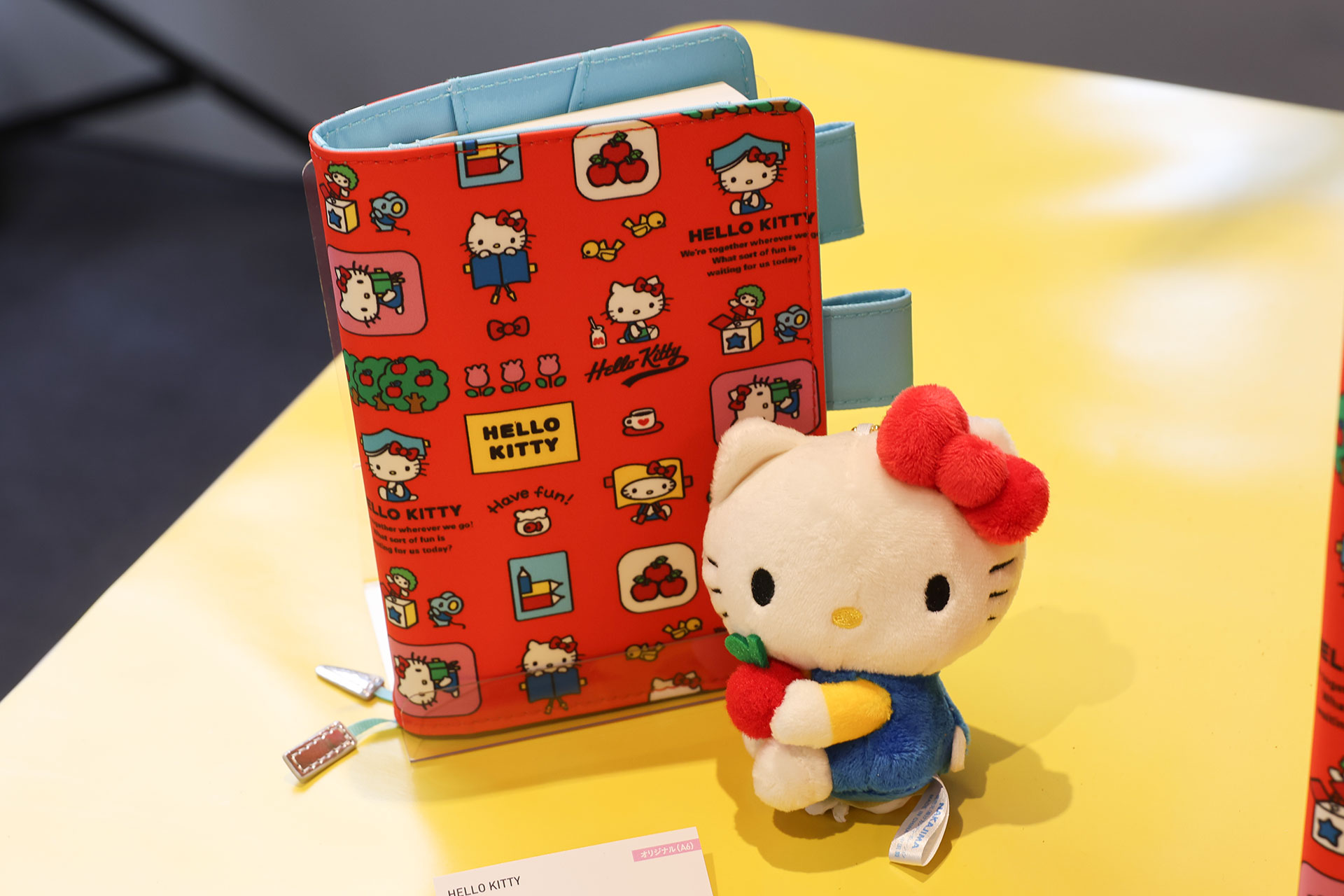 オリジナル（A6）サイズのカバー「手帳となかよし」。価格は4,290円