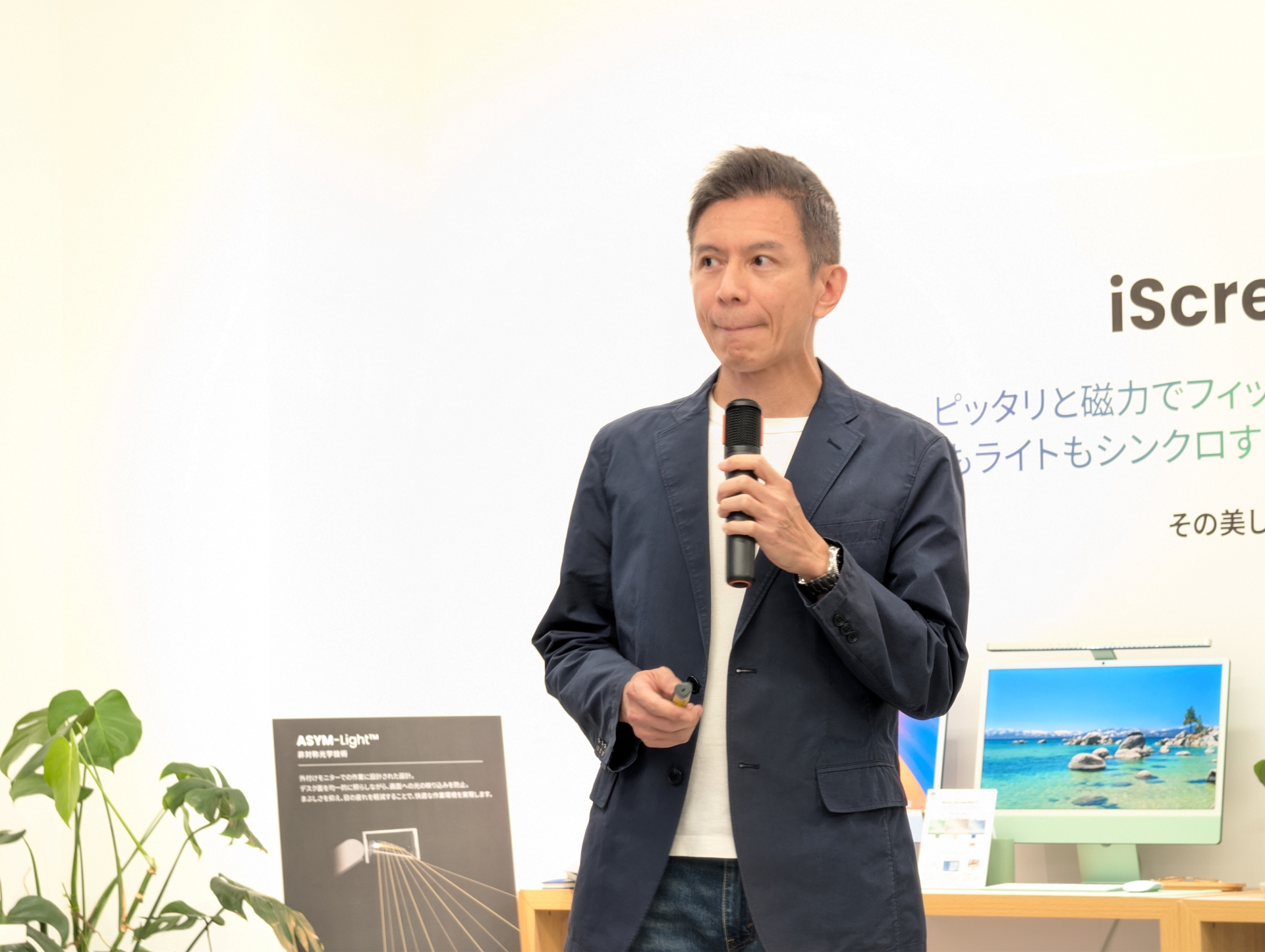 BenQ照明事業部 事業部長のJC PAN氏