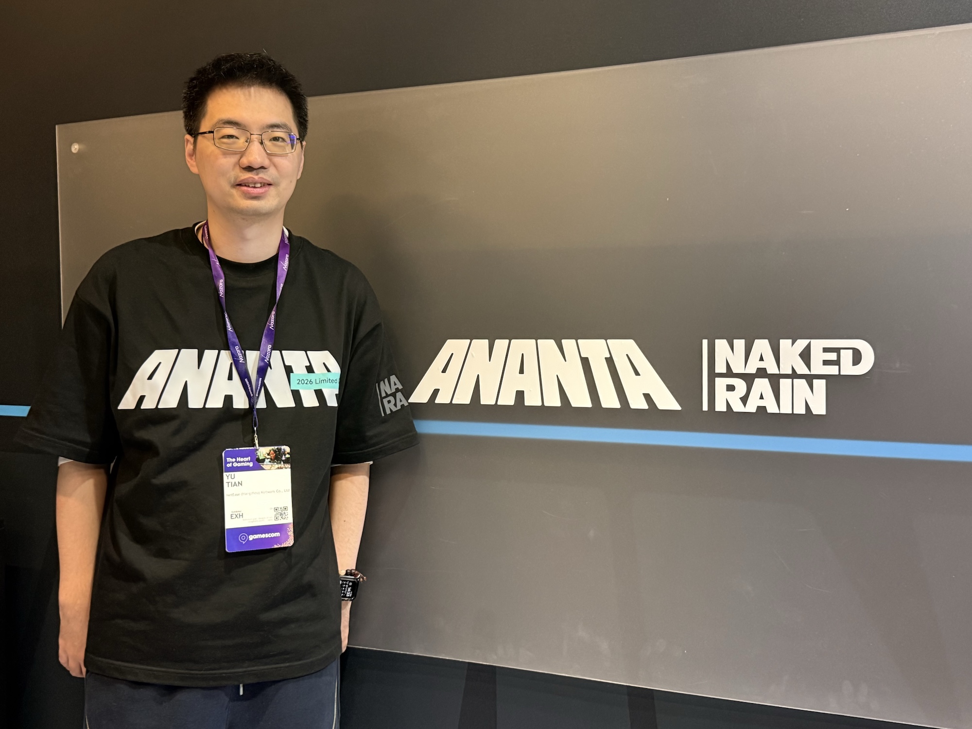 「無限大ANANTA」開発チームのTian Yu氏