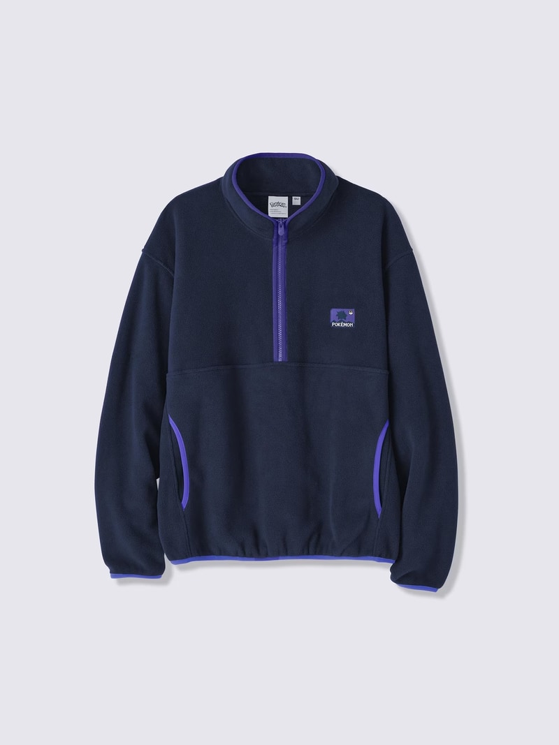 ハーフジップフリースプルオーバー Pokémon カラー: 69 NAVY 2,990円