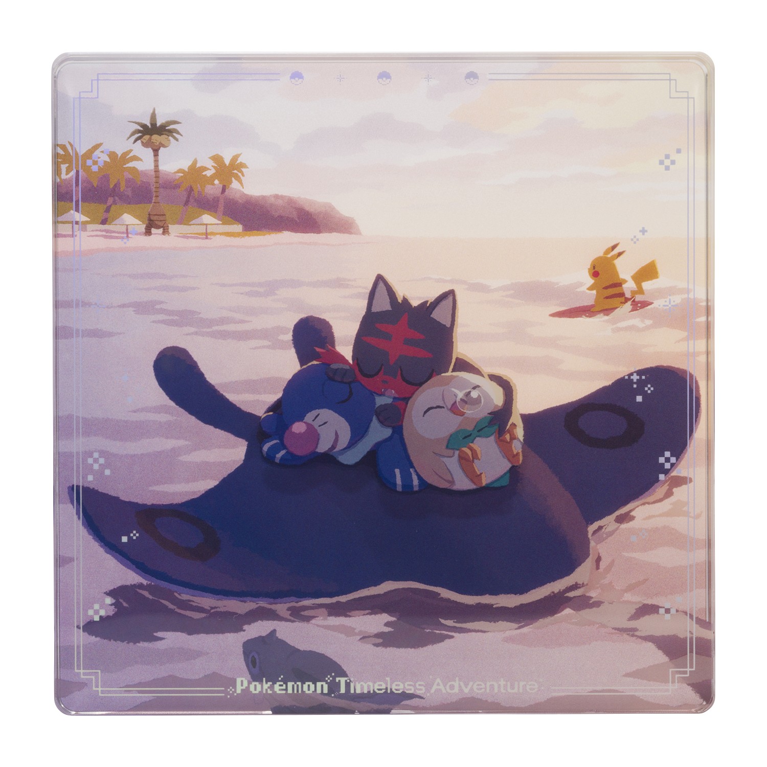アクリルブロック Pokemon Timeless Adventure アローラ価格：2,860円