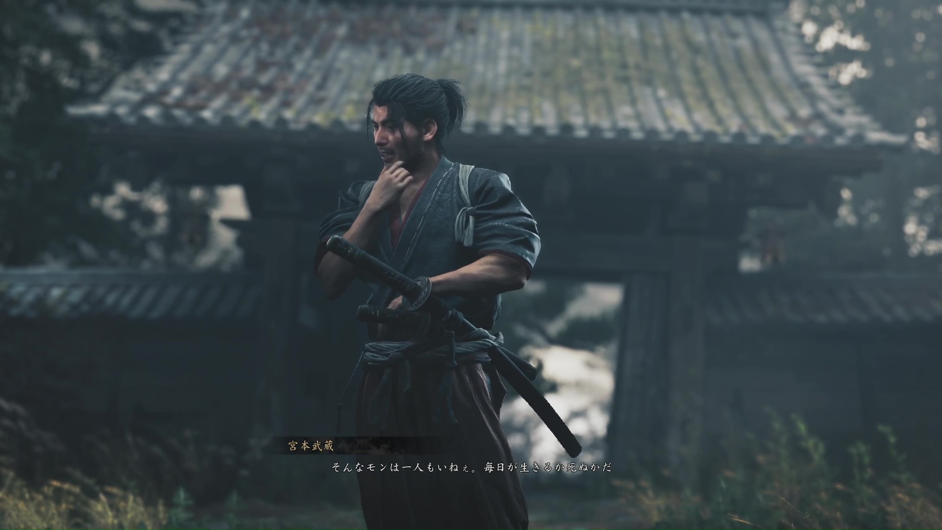 真っ直ぐに侍としての生き方を歩んできた武蔵