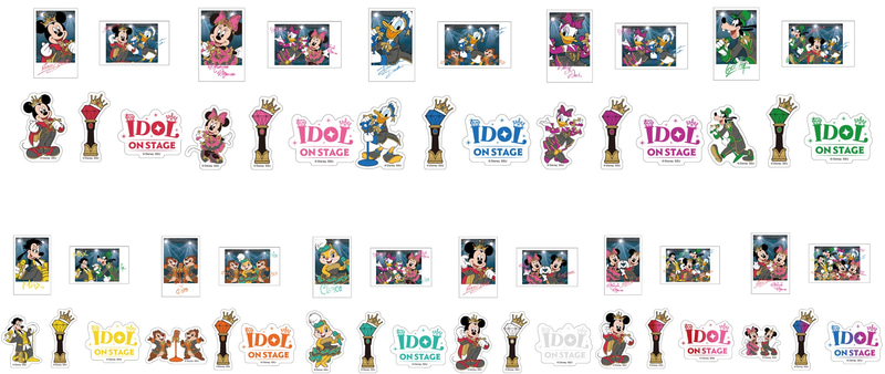 I賞 キャラサイン入りカード&ステッカーセット 全11種