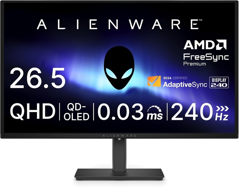 Dell AW2726DM 26.5インチ 有機EL Alienware ゲーミングモニター