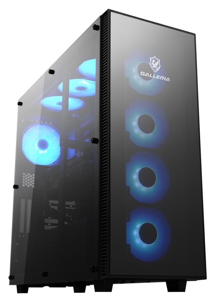 技術・AI展示コーナーに設置される「GALLERIA SMTRE-R59-GL Threadripper 9980X搭載モデル」