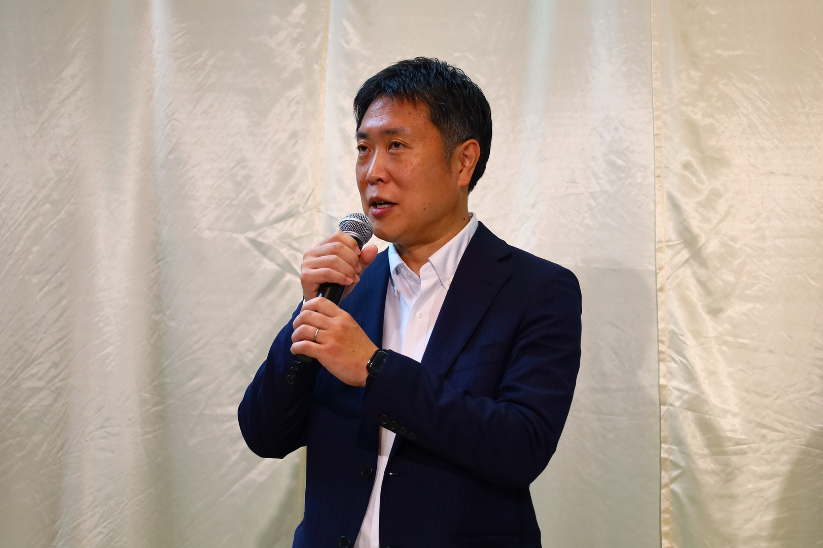 三井不動産 商業施設・スポーツ・エンターテインメント本部 スポーツ・エンターテインメント事業部 部長 二井内宏之さん